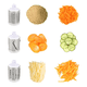 thumbnail image 3 of Cortador Picador Vegetales Multifuncional Rallador Cocina, 3 of 6