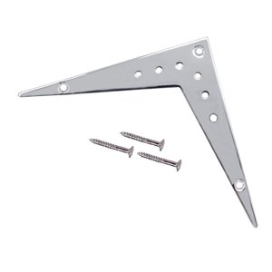 Magideal - V Style Guitar Tailpiece Parts Accesorios, Reemplazo, Portable V Style Guitar Bridge Tailpiece Para Principiantes, Guitarra Eléctrica Musical, Argén