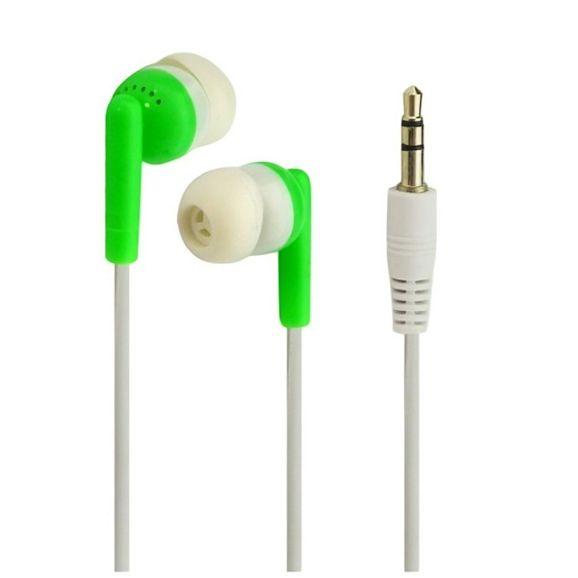 Genérico - Audifonos In-ear Vivienda 3.5mm Verde Alta Calidad
