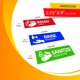 thumbnail image 3 of Etiquetas para fregadero Safety Supply Mart 7 cm x 23 cm pack de 3, 3 of 6