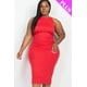 thumbnail image 4 of Vestido Largo con Espalda Abierta Cruzada en Talla Grande, 4 of 11