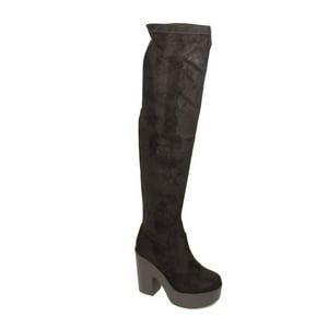 Bota Bucanera Negro Vía Franca
