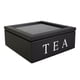 thumbnail image 5 of Caja Para Bolsitas De Té Soporte Para Bolsitas De Té Apilable Inicio Para Una Variedad De Tés Y Condimentos Negro, 5 of 6