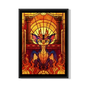 Creango - Cuadro Poster Enmarcado League Of Legends Smolder Decorativo