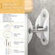thumbnail image 3 of Anclajes para Muebles Booda Brand Paquete de 10 Antivuelco 181 kg, 3 of 9