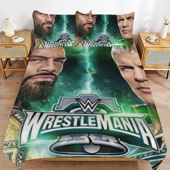 WWE Durable Easy Care Smooth Finish Bedding Solution Soft Zipper Closure Duvet Cover Sets Choice
