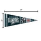 thumbnail image 5 of Banderín para decoración de pared Rico Industries NFL Philadelphia Eagles, 5 of 7