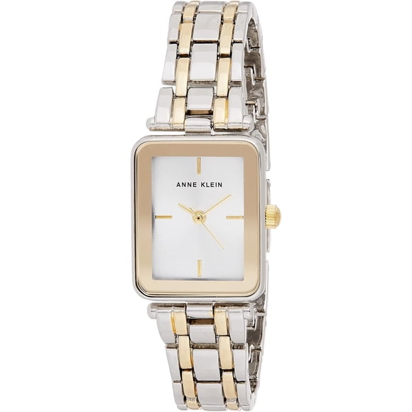 Reloj Mujer Anne Klein Pulsera Bicolor Silvertone Goldtone