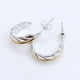 thumbnail image 4 of Aros De Pluma, Plata 925 con Detalle Dorado, 4 of 5