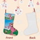 thumbnail image 3 of Snagglepuss Tema: Calcetines de Navidad, fino lino blanco para colgar en escaleras y chimenea, decoración navideña para el hogar, regalo de Navidad.54cm×38cm, 3 of 5