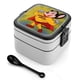 thumbnail image 1 of Mighty Mouse: Las Nuevas Aventuras Fiambrera de Doble Capa, Contenedor de Almuerzo Portátil Apilable, Almacenamiento de Alimentos Hermético a Prueba de Fugas, 1000ml, 1 of 6