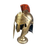 Bothyi - Accesorios De Casco Romano Desgaste De La Decoración Fácil De Usar Para El Juego De Rol De Oro