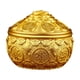 thumbnail image 3 of Cuenco De Latón Cornucopia Artesanal Feng Shui Treasure Bowl Para El Hogar Interior Dormitorio 4 Pulgadas, 3 of 5