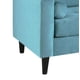 thumbnail image 3 of Sofa Retro 3C Felpa 00 Turquesa, 3 of 6