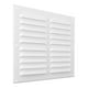 thumbnail image 1 of Celosía Ventilación Pvc Plana 23x23 Cm Blanco Dvp, 1 of 4