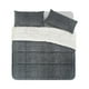 thumbnail image 1 of Plumón Cama Rosen Alaska Sherpa 1.5 Plazas Azul Marino, 1 of 4