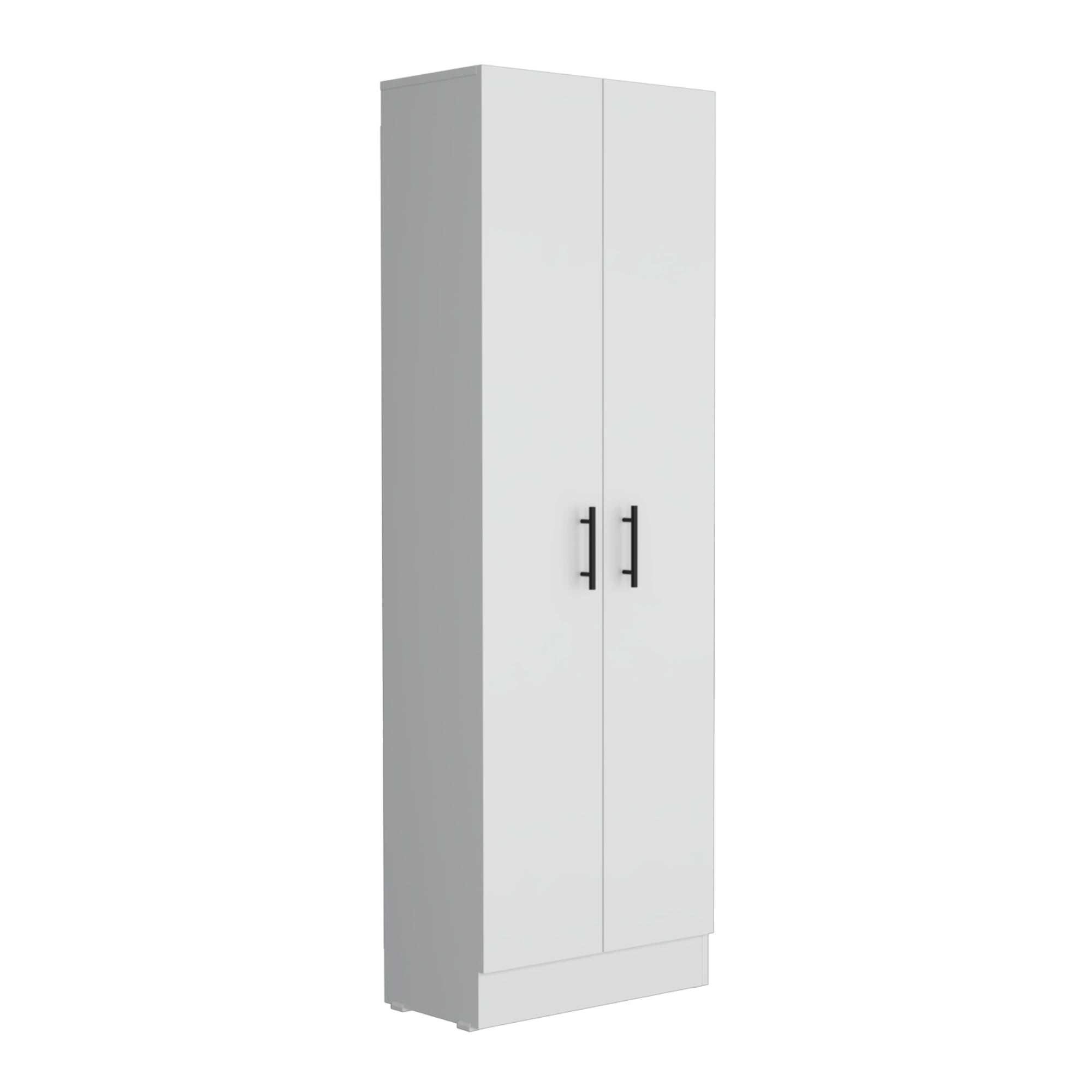 Fmfurniture - Mueble Despensa Multiusos 170x56x30,2 Cm Blanco