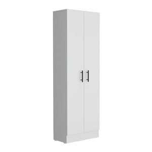 Fmfurniture - Mueble Despensa Multiusos 170X56X30,2 Cm Blanco
