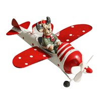 Bothyi - Decoración Navideña Con Aviones, Suministros Para Fiestas, Estilo Chimenea Para Dormitorio Navideño C