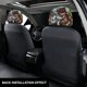 thumbnail image 3 of Amigos Animales Funda Protectora Universal para Reposacabezas de Coche, Funda Elástica para Reposacabezas de Asiento de Auto, Funda de Tela Antipolvo, Accesorios de Interior 2 Piezas, 3 of 6