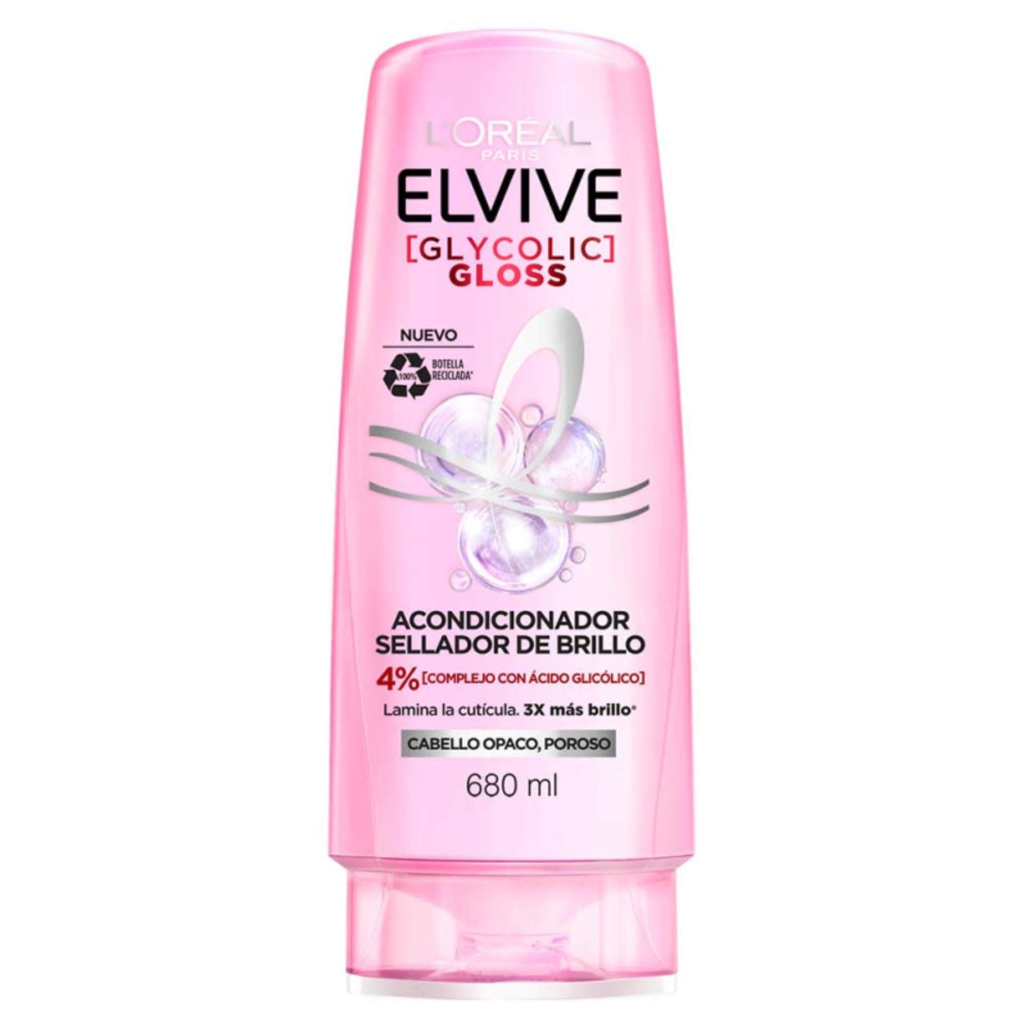 Acondicionador Glycolic Gloss 680 ml Elvive
