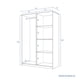 thumbnail image 3 of Clóset New 4 Puertas Lucerna Blanco, 3 of 7