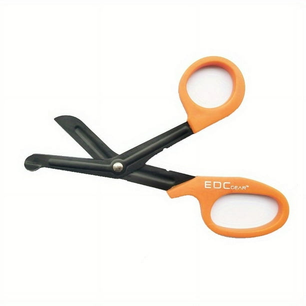 1pc Tactical Military EDC Medical Scissors EMT Trauma Shears First Aid & Paramedic Bandage Emergency Multi Functional Shears