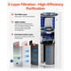 thumbnail image 3 of Purificador de aire con humidificador VEVOR 2 en 1, filtro True HEPA 11, 3 of 9