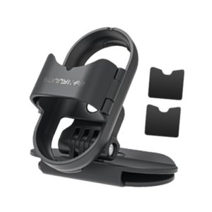 Magideal - Abrazadera De Montaje Fijo Con Clip Para Cámara Deportiva, Fácil Instalación, Liberación Rápida, Soporte Para Cámara De Acción Para Acampar, Giratorio