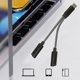 thumbnail image 3 of Adaptador USB-C HLDInie de audio y carga dual USB-C 27W, 3 of 7