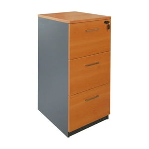 Impulso Market Spa - Kardex 3 Cajones Kx 3 Peral Con Grafito Marron Claro