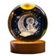 thumbnail image 1 of Lampara De Luz Led 3d Bola de Cristal Astronauta Luna, 1 of 6