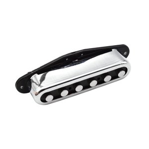 Magideal - Pastilla De Bobina Única, Instrumentos Musicales De Metal De Alto Rendimiento, Posición Media, Piezas De Pastilla De Puente De Cuello De Pastilla De 6 , Argén