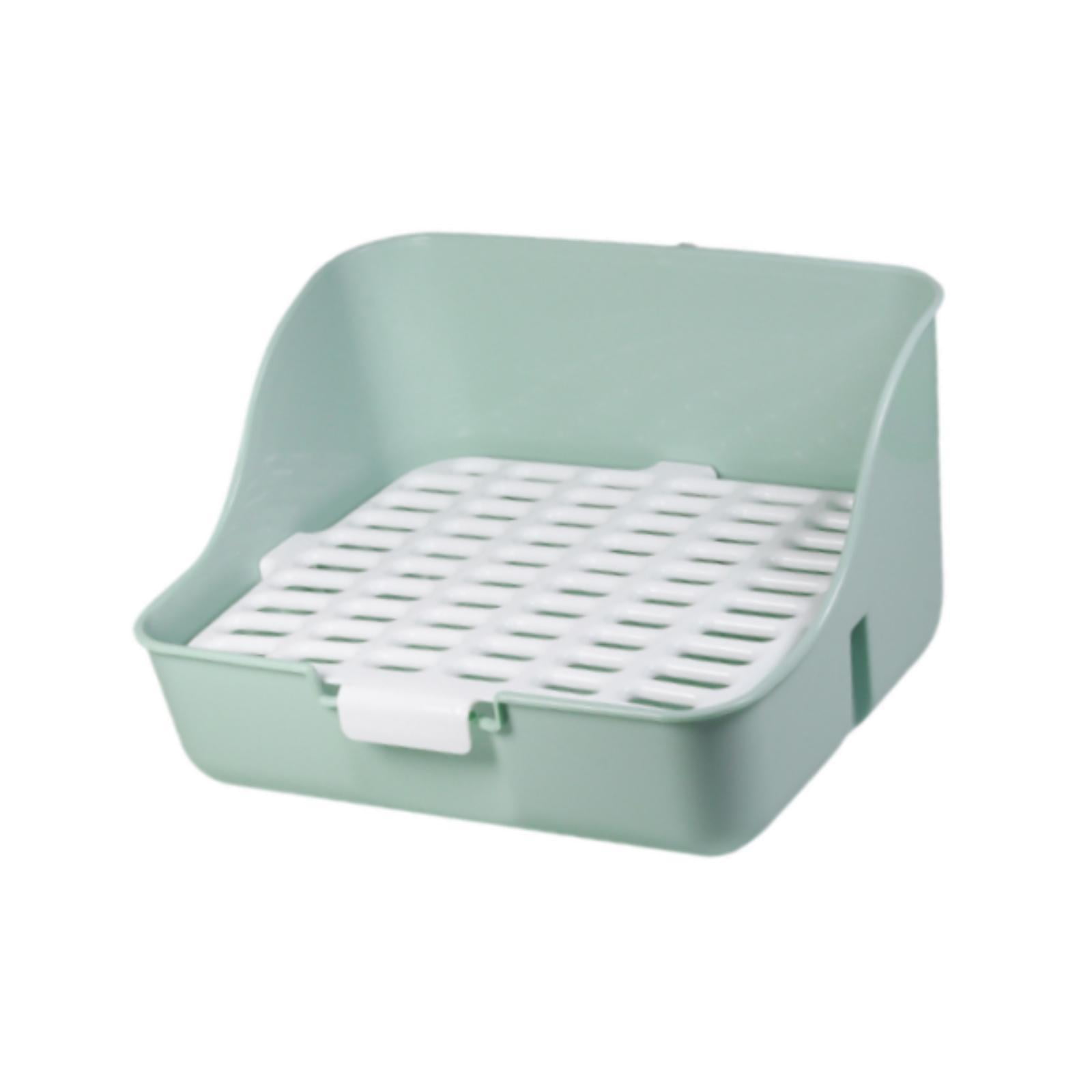 Caja De Baño Para Conejos, Accesorios Para Mascotas, Inodoro Para Conejos, Ardillas, Hurones, Erizos, Verde
