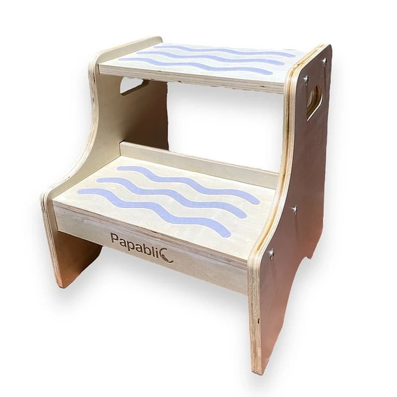 Genérico - Taburete Alzador Dos Pasos Niños Taburete Alzador Rondon