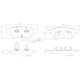thumbnail image 2 of Pastillas Freno para auto Audi S6 2006-2011 Delantero, 2 of 3