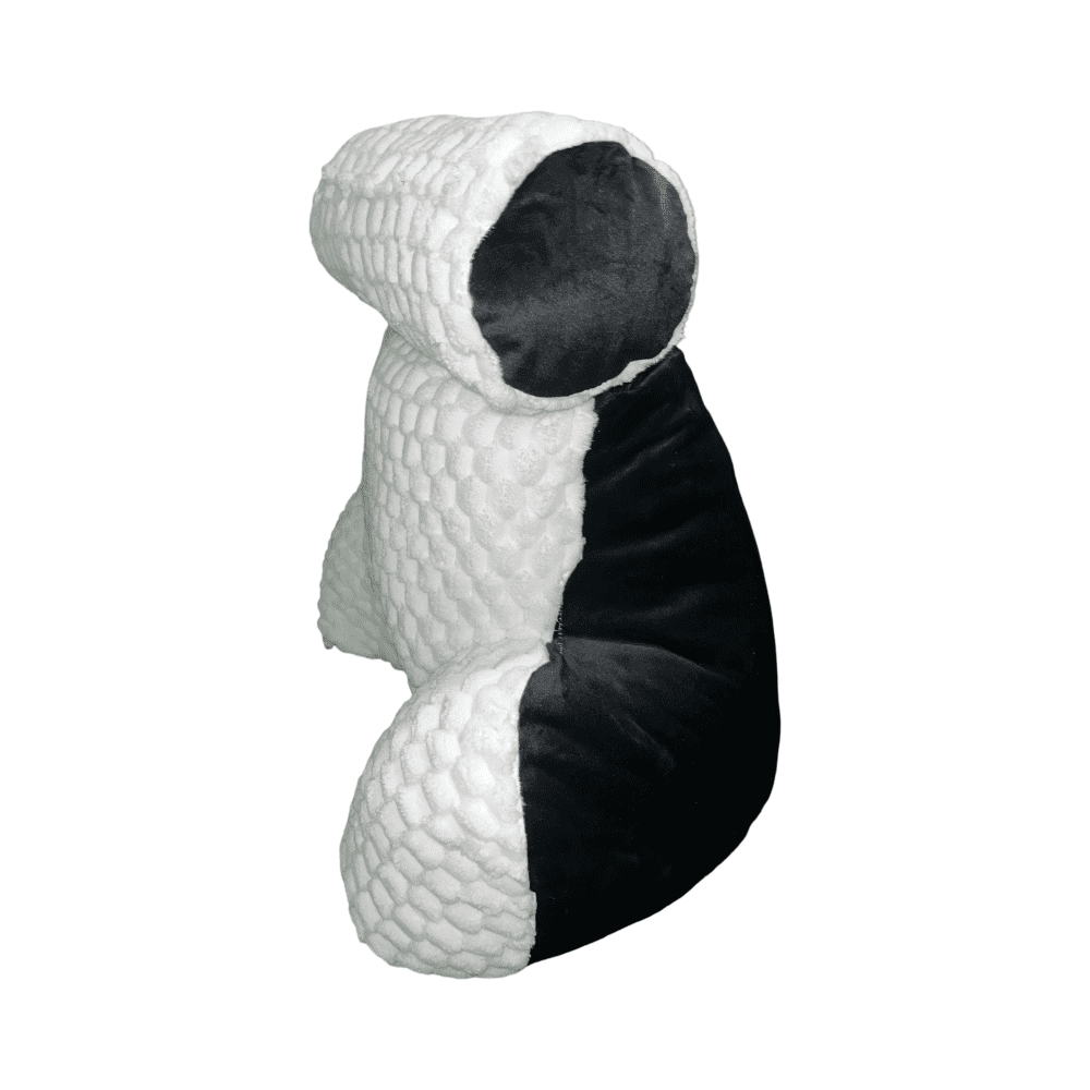 Muebles New - Cojin De Descanso Negro Felpa