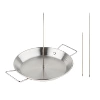 Ioensy - Pincho Vertical Para Asar A La Parrilla Parrilla De Barbacoa Parrilla De Pavo Soporte Para Pinchos Para Barbacoa