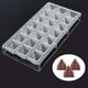 thumbnail image 4 of Pack X2 Moldes De Chocolate Molde Policarbonato Piramide Blanco, 4 of 8
