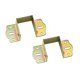 thumbnail image 1 of 4 Paquete Soporte De Cama Esquina De Cama Bisagra De Cama Soporte Cuadrado De 40 Mm Accesorios De Hardware De Cama Fija De Muebles (4 Pcs), 1 of 3