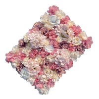 Magideal - Panel De Flores Artificiales Decoración Diy Telón De Fondo Romántico Para Fiesta Interior Y Exterior Cumpleaños Baby Shower Boda , Rosa Amarillo Opción 10