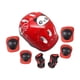 thumbnail image 3 of Kit De Casco De Bicicleta Para Niños Casco De Monopatín Portátil Para Patinar Monopatín Rojo, 3 of 3