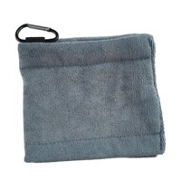 Ioensy - Toalla De Limpieza De Bolas De Golf Para Hombres Equipos De Golf De Golf Club De Golf Cleaner De Cabeza Gris