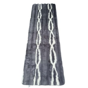 Teng Fei - Alfombra Imitacion Piel De Conejo Extra Suave 60X180 Cm Tf 11