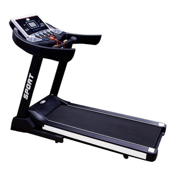 Trotadora Plegable 16 km/h Inclinación 15 Niveles Pantalla Bluetooth con Bocinas