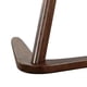 thumbnail image 4 of Mesa Auxiliar de Lado Accent Benzara MENA en Madera Maciza Color Nogal, 4 of 5