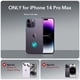 thumbnail image 2 of Funda de teléfono ESR Air Armor HaloLock para iPhone 14 Pro Max, 2 of 7