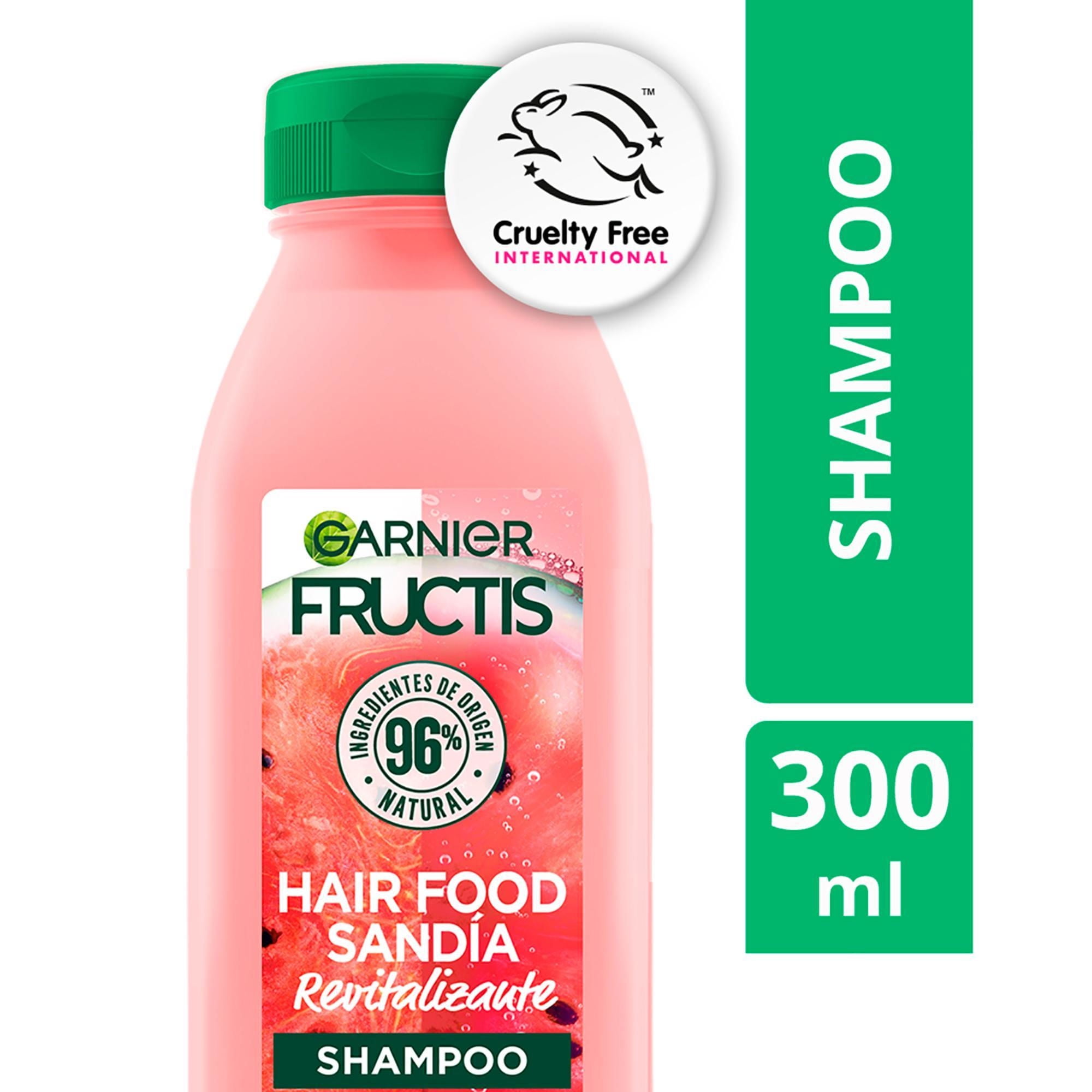 Shampoo Fructis Hair Food Sandía 300 ml Garnier