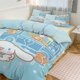 thumbnail image 1 of 3PCS Cinnamoroll Bedding Set Comforter Duvet Cover Set Quilt Cover for Kids Teens Bedroom Decoration, 1 of 5