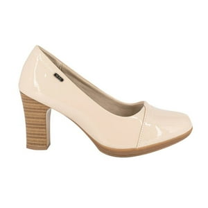 Zapatos Alquimia Beige Charol 3390 - Talla 38